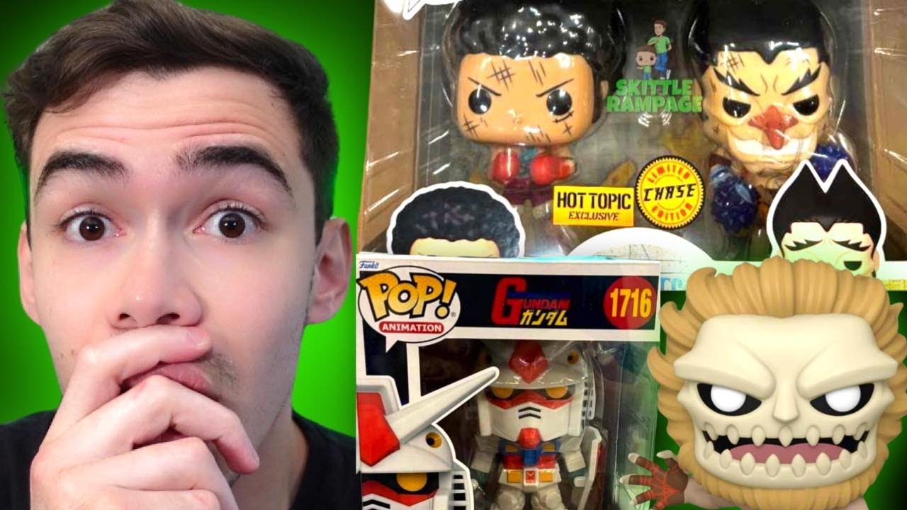 New One Piece Luffy & Foxy 2 Pack, Gundam Funko Pops, Drop