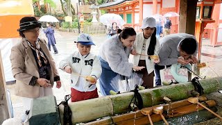 Một ngày mưa lất phất ở KYOTO - Chùa Kenninji - Đên Yasaka & Sumitomo Housing Plaza 😘