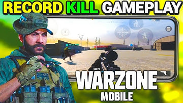 WARZONE MOBILE 21 KILLS😯 - KILL RECORD Beta GAMEPLAY
