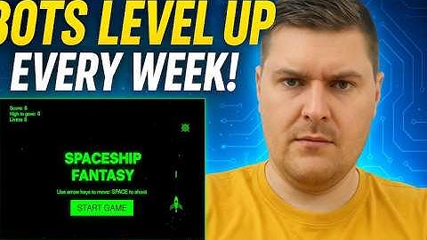 Claude Made HTML Space Shooter Game in 5 Minutes!