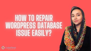 How to easily Troubleshoot and Repair WordPress Database