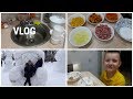 VLOG: САЛАТ НА СТАРЫЙ НОВЫЙ ГОД/ ГОТОВЛЮ МОЮ ПОСУДУ/ КАТАЕМСЯ С ГОРКИ 12-13.01.19