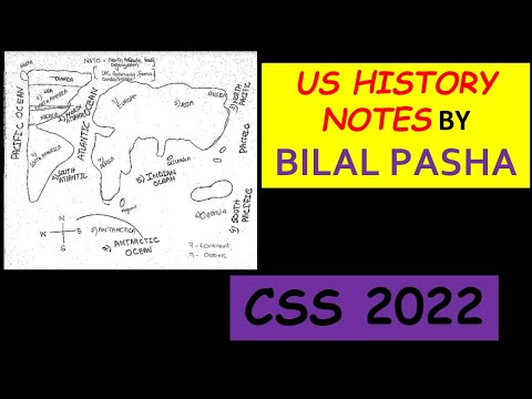 How to Prepare US History Notes By Bilal Pasha online Techniques | CSS