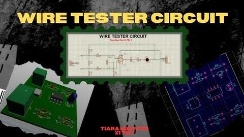 Tutorial Design PCB Wire Tester use Proteus 8.13 (Auto Placer & Auto Router)