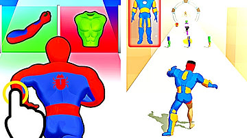 Mashup Hero Superhero - Build Mashup Superhero Run - All Levels iOS Android GamePlay #29