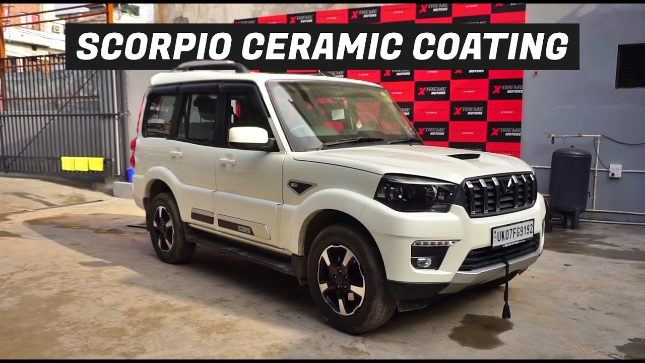 Mahindra Scorpio Ceramic Coating Complete Detailing Xtreme Motors