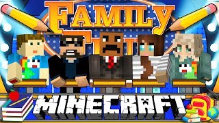 WE GO BACK TO SCHOOL! in Minecraft:FAMILY FEUD!