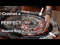 Create a PERFECT Round Rug! (Crocheted, Amish Knot orToothbrush!)