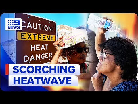 California's Death Valley sizzles as brutal heat wave continues | 9 ...