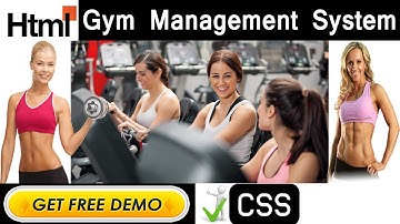 Gym Management System Project in HTML | CSS | JAVASCRIPT | AJAX | JQUERY - College Projects