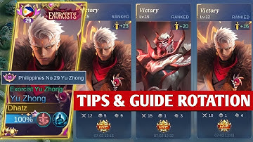 THIS TIPS AND GUIDE WILL MAKE YOU MVP EVERY GAME! | YU ZHONG TUTORIAL