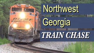 Chasing Trains In Northwest Georgia