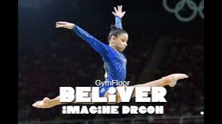 GymFloor - BELIVER - ImagineDrangon - floor music gym - 1mn version