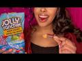 ASMR Cupped Clicky Whisper with Candy Mouth Sounds ❤️🍬