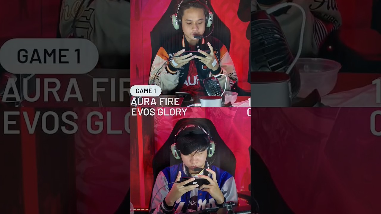 Hasil Pertandingan AURA FIRE VS EVOS GLORY! 