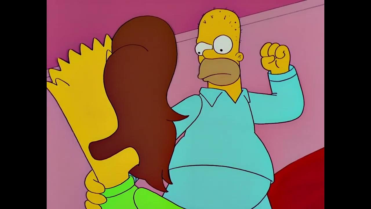 Simpson 10x04 Homer y Bart - El pelo de Snake - YouTube