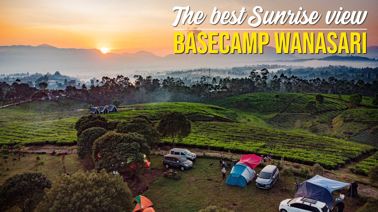 Camping Ground dengan view Sunrise terbaik - Basecamp Wanasari Wild Campervan | Pangalengan