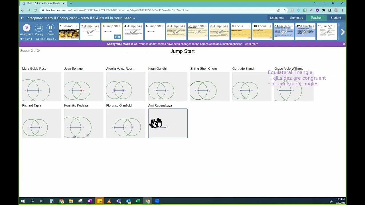 Construct an Equilateral Triangle Using Desmos YouTube