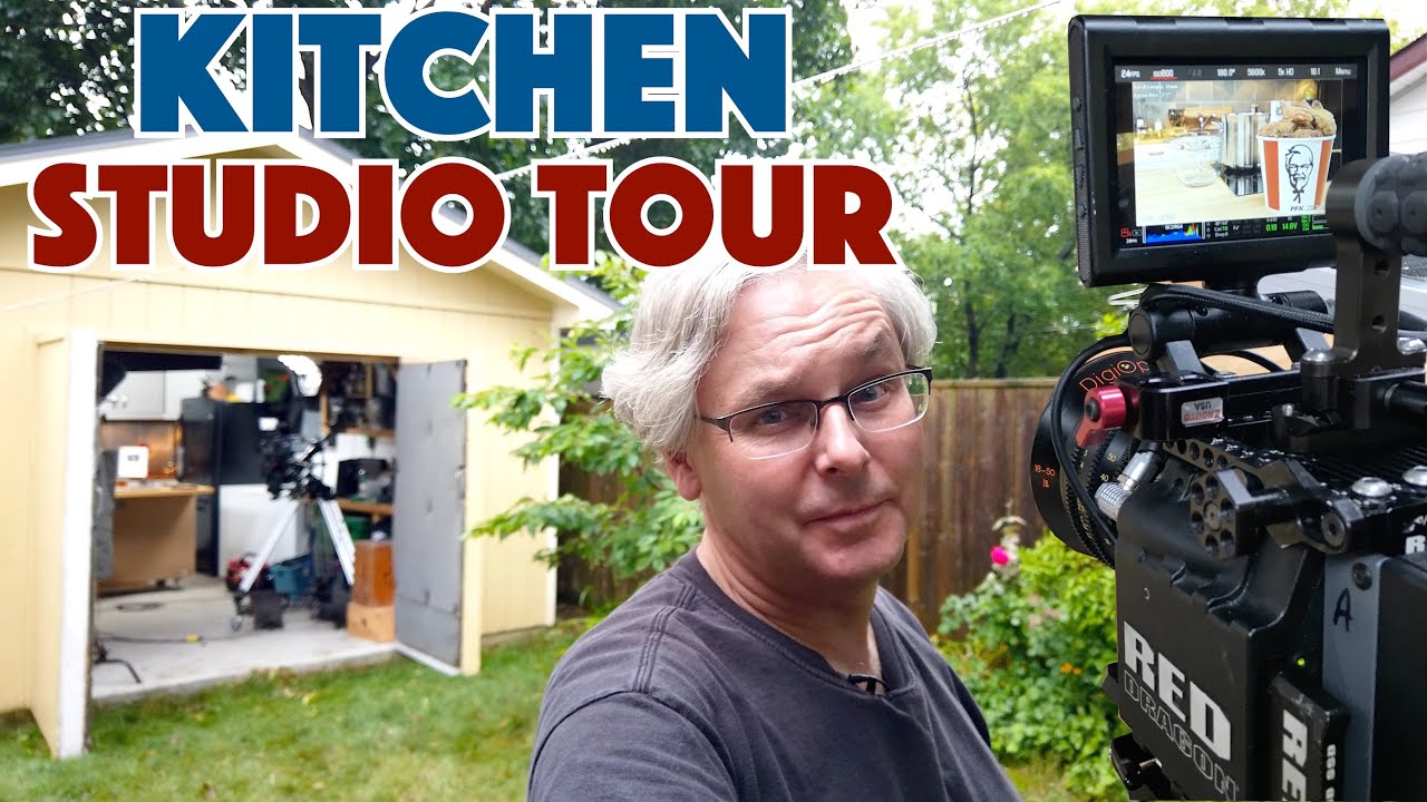 Behind The Scenes Kitchen Studio And (RED) Film Equipment Tour 2019 | Glen And Friends Cooking