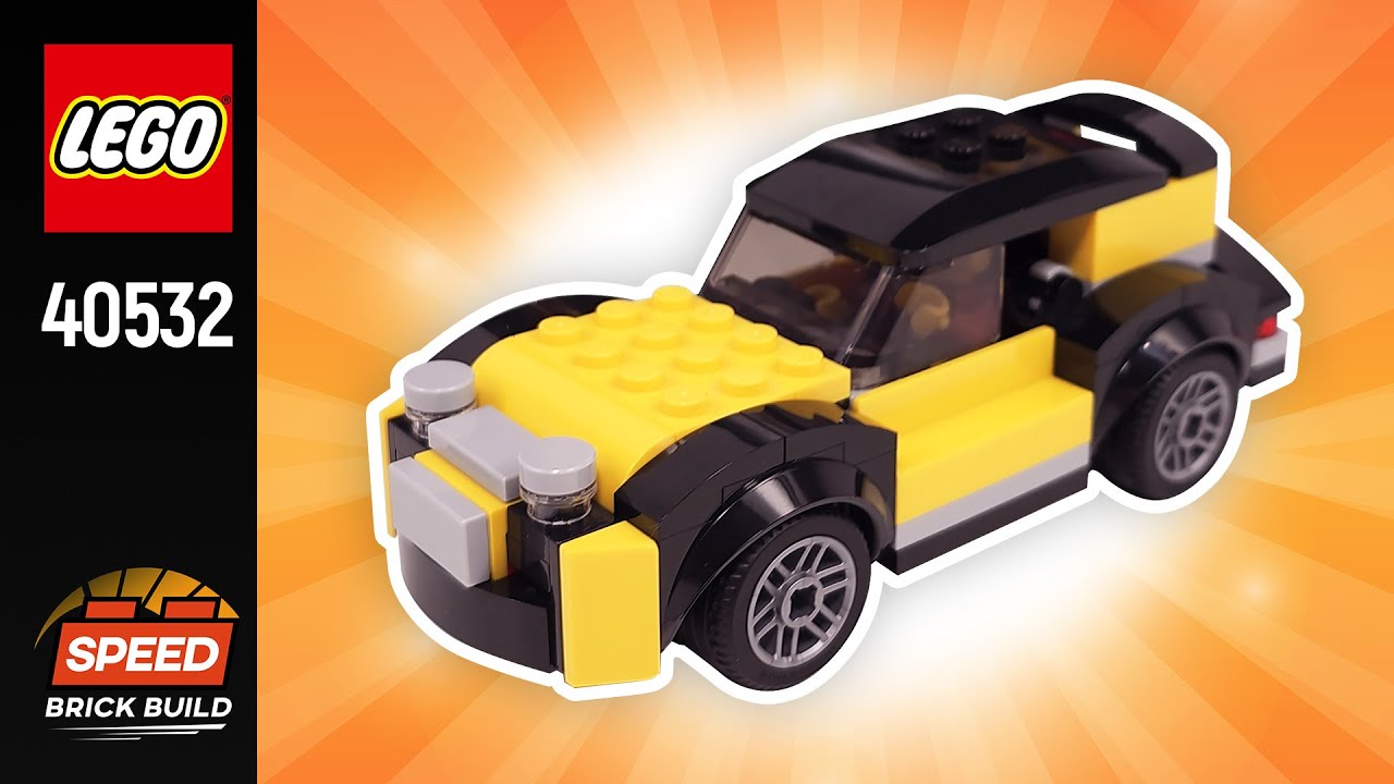 LEGO French Car MOC (40532)[111 pcs] Alternate Build for Vintage