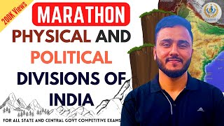 Physical and Political Divisions of India | Indian Geography | ONE SHOT | For all Competitive Exams