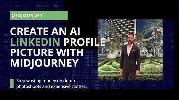 Use AI to Create Your NEW LinkedIn Profile Picture with Midjourney! 👔