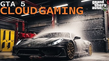 Playing GTA 5 on Cloud Gaming PC || Moonlight, Parsec || GPU RDP with Nvidia RTX 3050