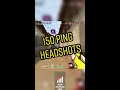 150ping Headshots #shorts