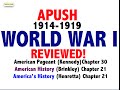 American Pageant Chapter 30 APUSH Review