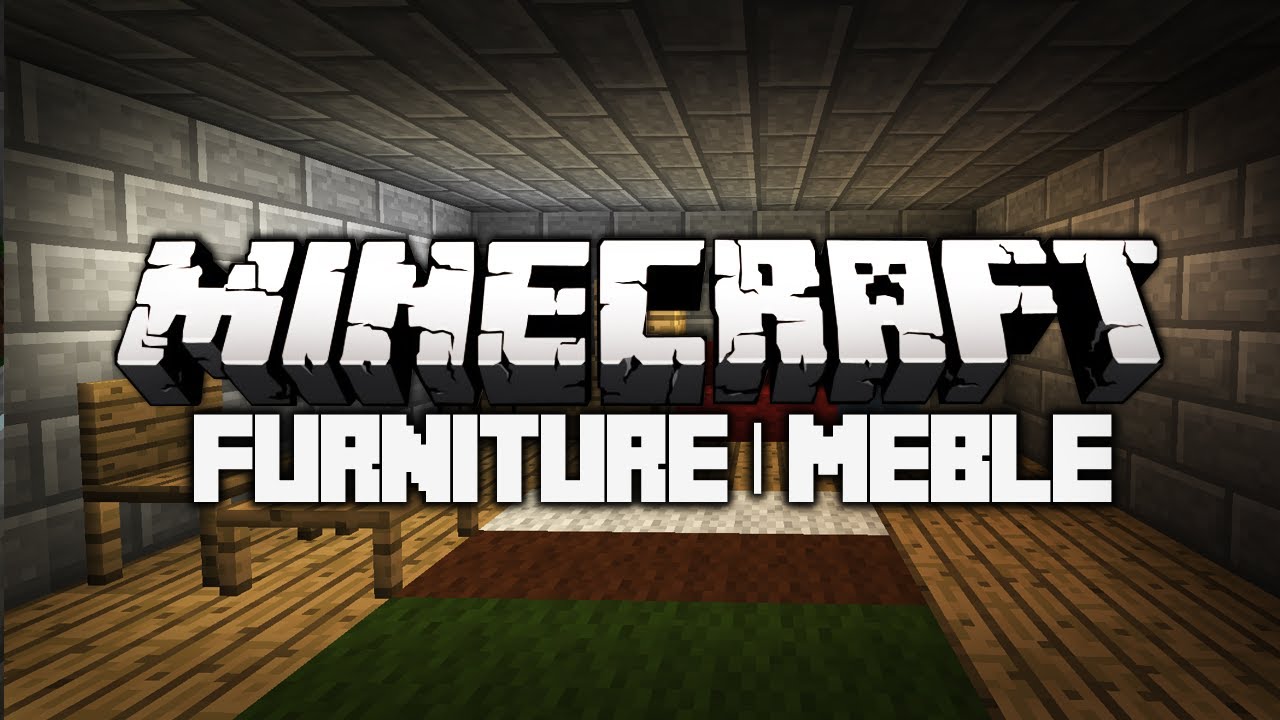 Minecraft 1 1 mody meble w minecrafcie furniture mods youtube