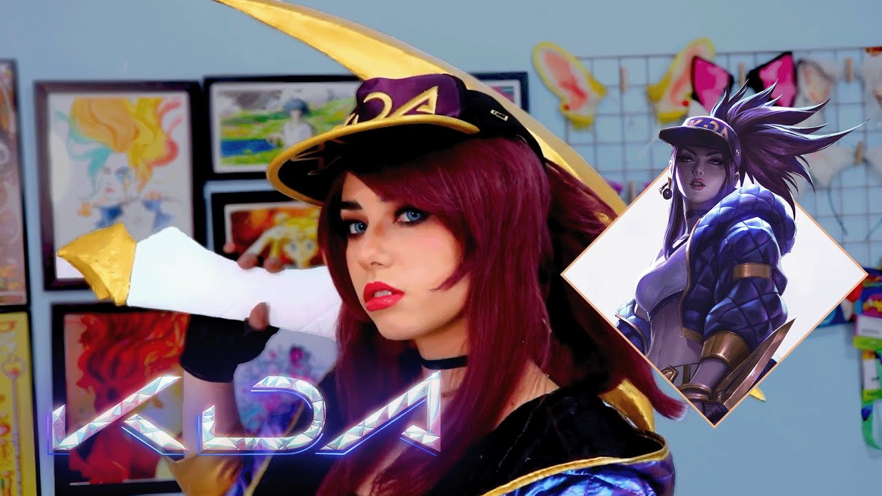 Tutorial Cosplay da Akali - KDA│Obsidiana Cosplay