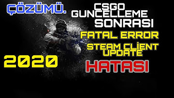 CS:GO 2024 GÜNCELLEME SONRASI HATA | FATAL ERROR:failed to connect with.. hatası ÇÖZÜMÜ