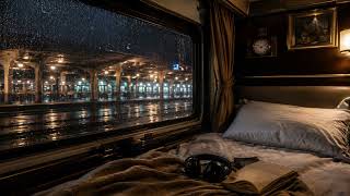 Night Train Through Rainy Europe 🚆🌧️ Deep Sleep Ambient & White Noise