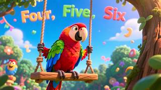 Belajar 123 bersama Burung Beo 🦜🔢 Lagu Berhitung Seru untuk Anak-Anak | Petualangan Lagu Anak-Anak