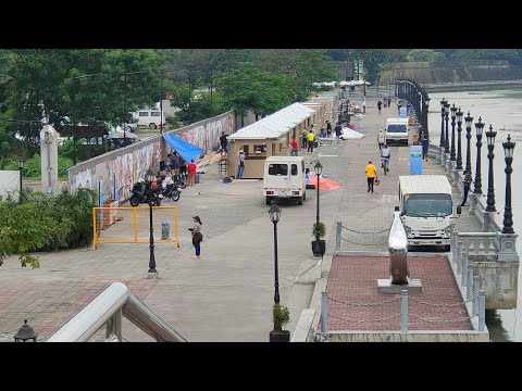 INTRAMUROS HISTORICAL WALL LUMINIS! MAS PINAGANDA PA!REDEVELOPMENT OF PASIG RIVER ESPLANADE!