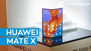 Hands On: Huawei Mate X folding 5G smartphone at MWC 2019