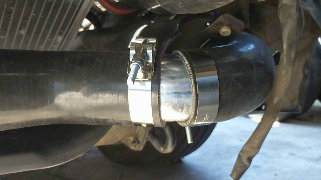 Z31 Updated Intercooler Setup YouTube