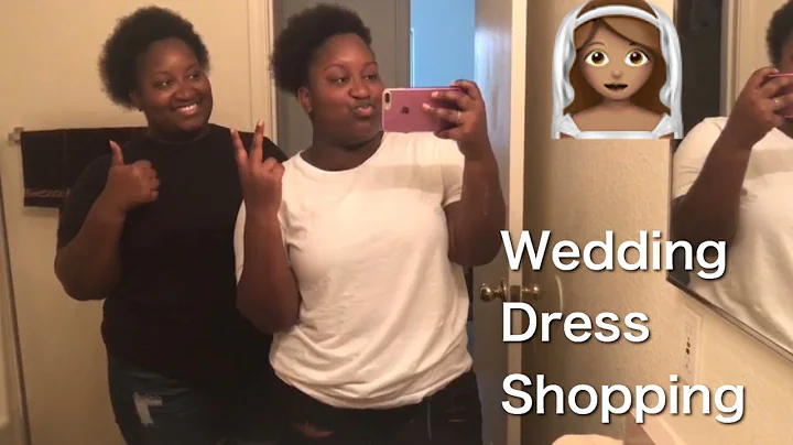 David's Bridal Wedding Dress shopping| WitchardTwins