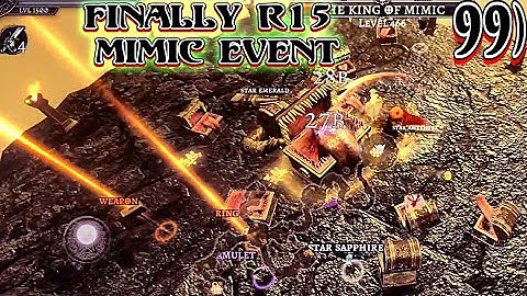 R15 mimic event region of greed | anima arpg