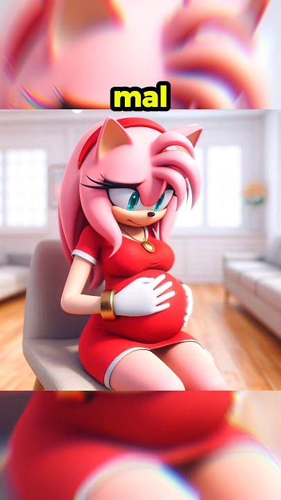 SONIC y la COMIDA de AMY 💣 #shorts