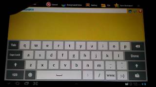 Sticky Bookmarks Tablet Widget ( Version 1.5 ) - OLD screenshot 1