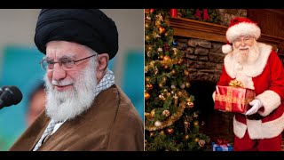 IS THE IRANIAN LEADER Ali Khamenei FATHER CHRISTMAS?