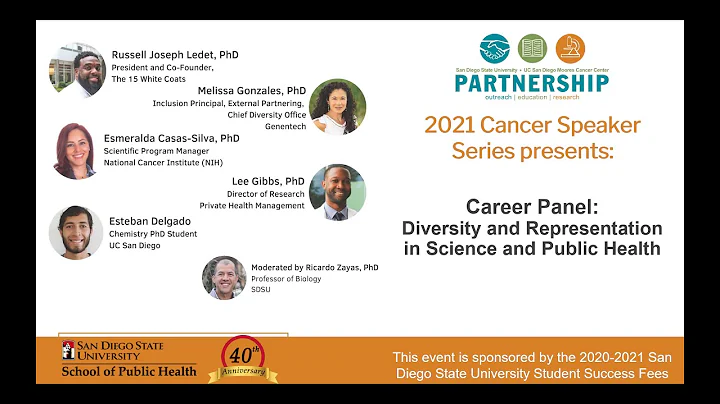 Career Panel in Diversity and Representation in Science and Public Health