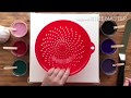 (19)Fluid Art Custom Colors Colander Pour Technique Series Part 1