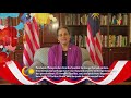 2019 Merdeka Greetings by U.S. Ambassador Kamala Shirin Lakhdhir. News clip by Buletin Utama, TV3