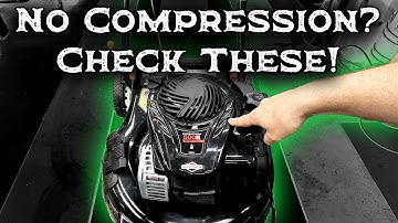 Push Mower Has No Compression Full Diagnosis, Valve Adjustment & Fixes For Briggs & Stratton Engines