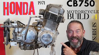 HONDA CB750 FOUR  SERIES BUILD P1