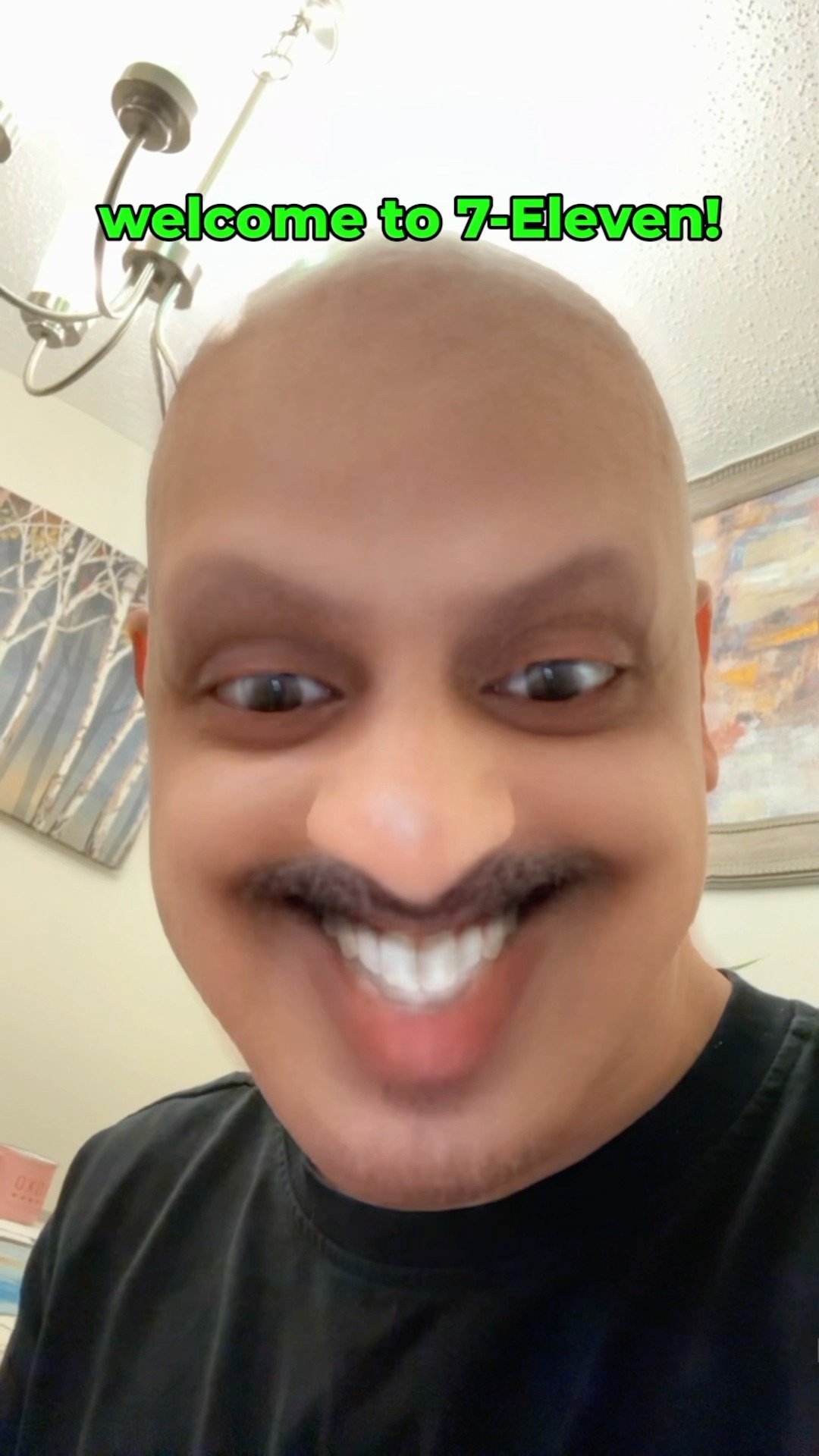 Snapchat filter turns me into a chubby Indian man #comedy #funny #indian