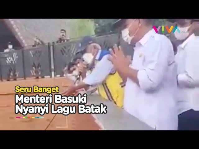 Suara Merdu Menteri PUPR dan Bupati Simalungun Nyanyi Bareng Lagu Batak class=