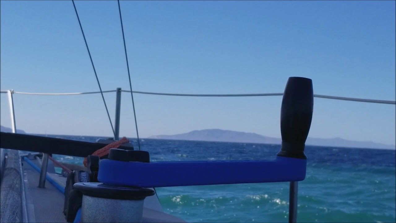 Sailing Oday 272 sails like a dream on a windy day